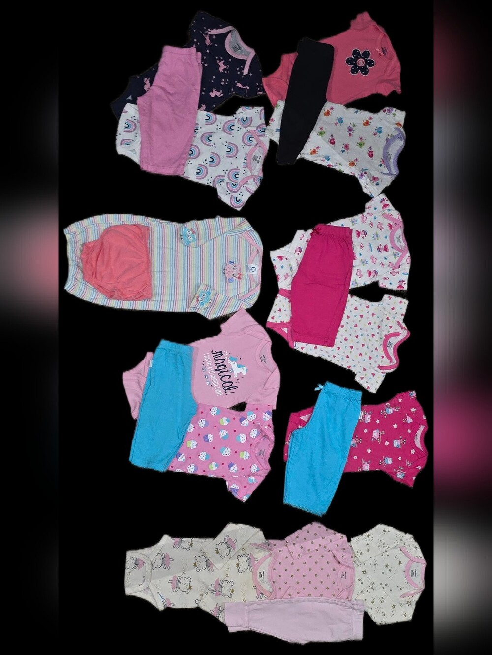 3-6M Baby Girl Clothing Lots – Boutique & Essential Bundles (NWOT)